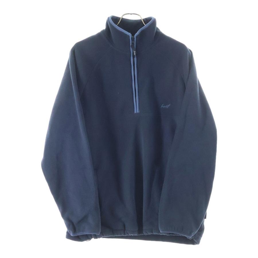 HECT ヘクト ハーフジップ フリース ジャケット ネイビー : BRING