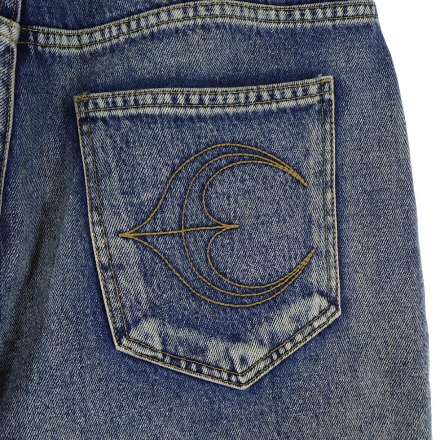 THUG CLUB サグクラブ DOUBLE KNEE DAMAGE SHORTS ダブルニー ダメージ