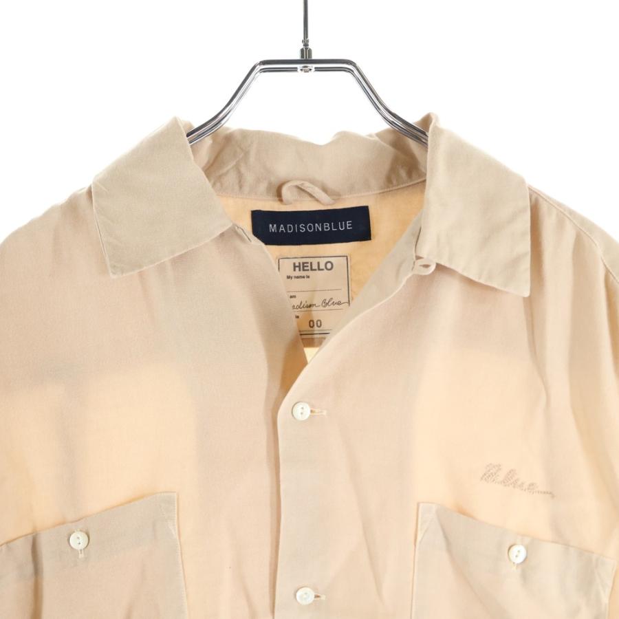 MADISONBLUE マディソンブルー BOWLING SHIRT OVER DYED オーバーダイ