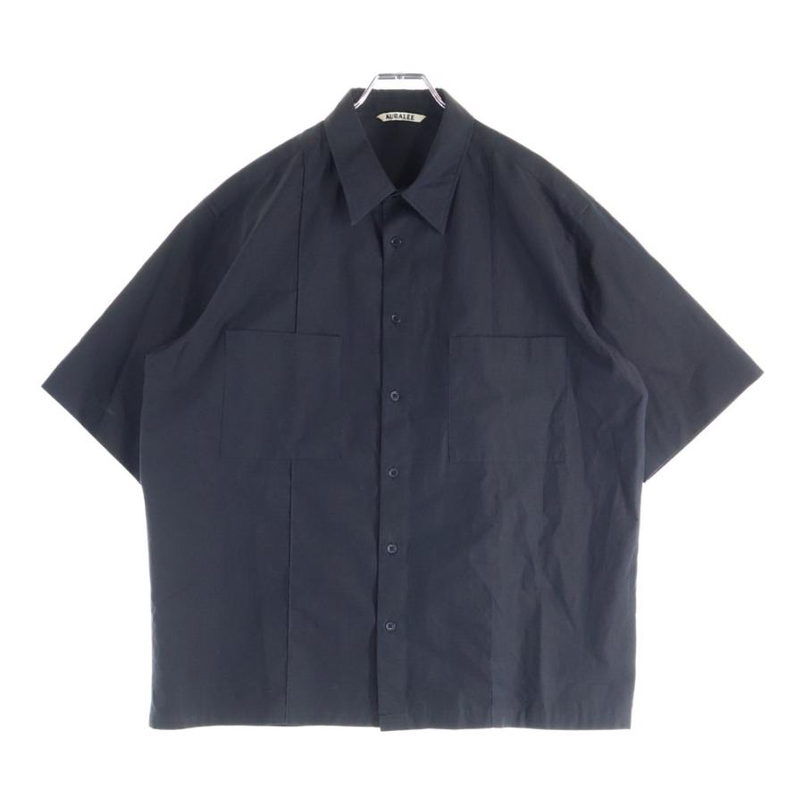 AURALEE（オーラリー） 21SS WASHED FINX RIPSTOP CHAMBRAY HALF