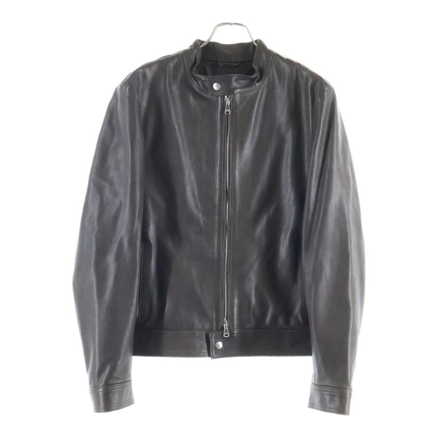 EMMETI（エンメティ） ラムスキン シングルライダースジャケット