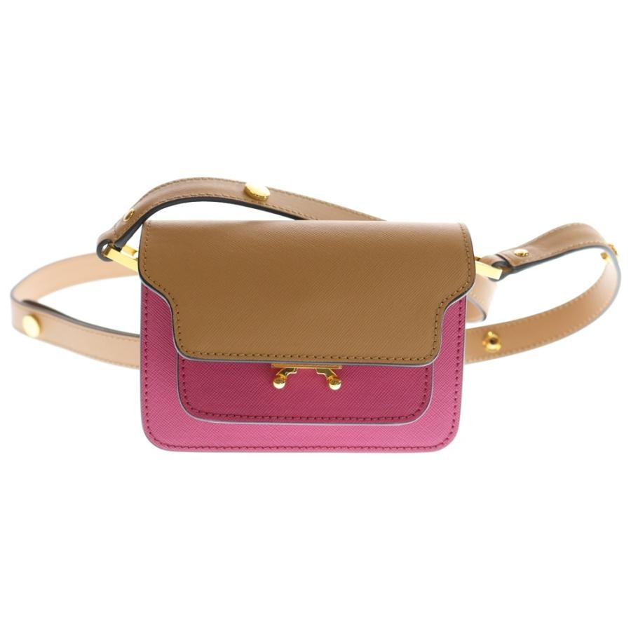 MARNI（マルニ） Trunk Bag mini トランク レザー ショルダーバッグ