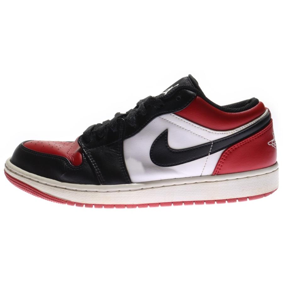 NIKE（ナイキ） AIR JORDAN 1 LOW BRED TOE エアジョーダン ブレッド