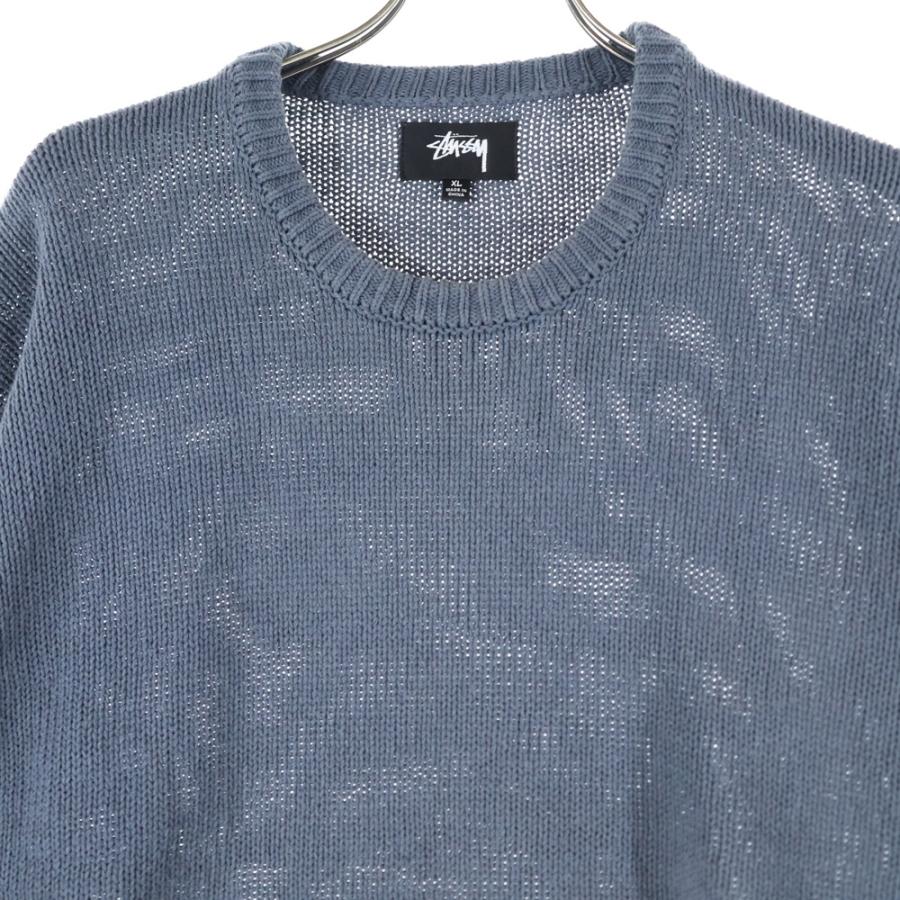 STUSSY（ステューシー） SURFMAN ICON COTTON LINEN CREW サーフマン