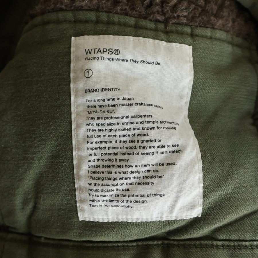 WTAPS（ダブルタップス） 12AW AL-1 JKT 裏ボア フライトジャケット