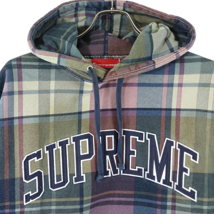 Supreme（シュプリーム） 14AW Arch Logo Plaid Pullover アーチロゴ