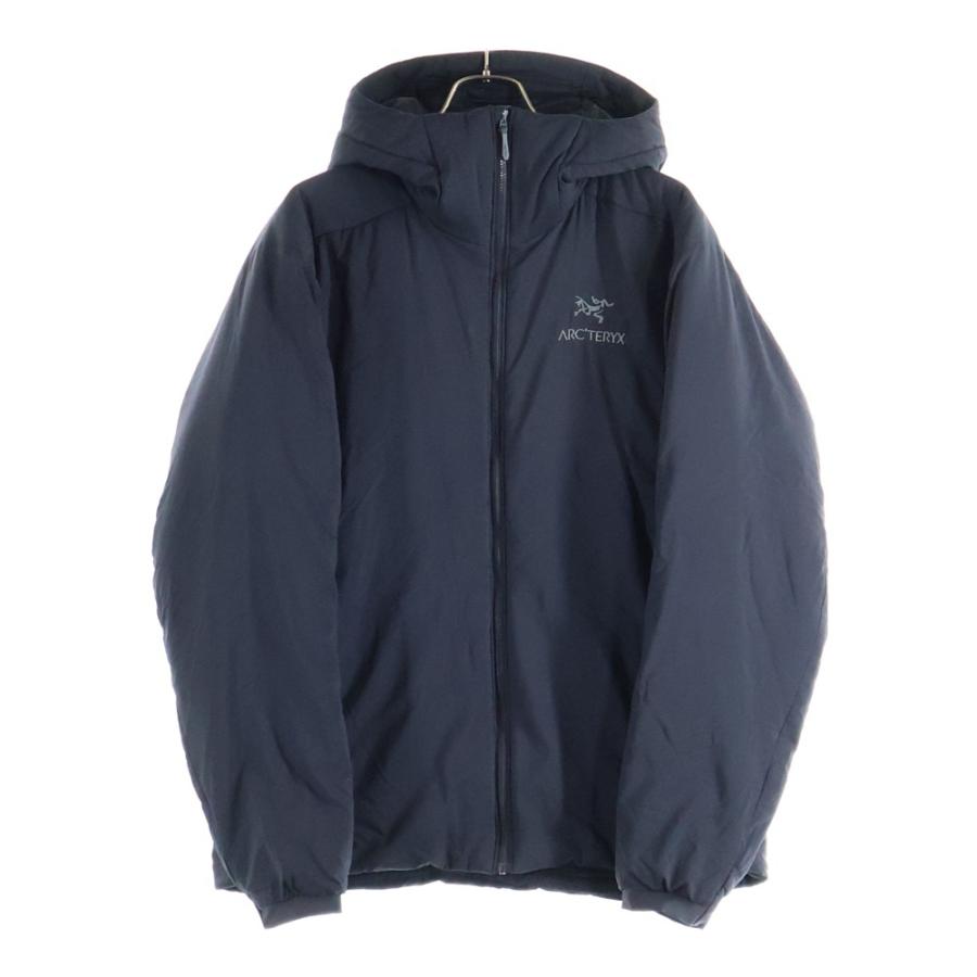 ARC'TERYX アークテリクス ATOM LT HOODY アトム 胸ロゴデザイン ジップアップ フーデッド ダウンジャケット ブラック 1750-2353 ARC'TERYX（アークテリクス） ATOM LT HOODY アトム 胸ロゴデザイン