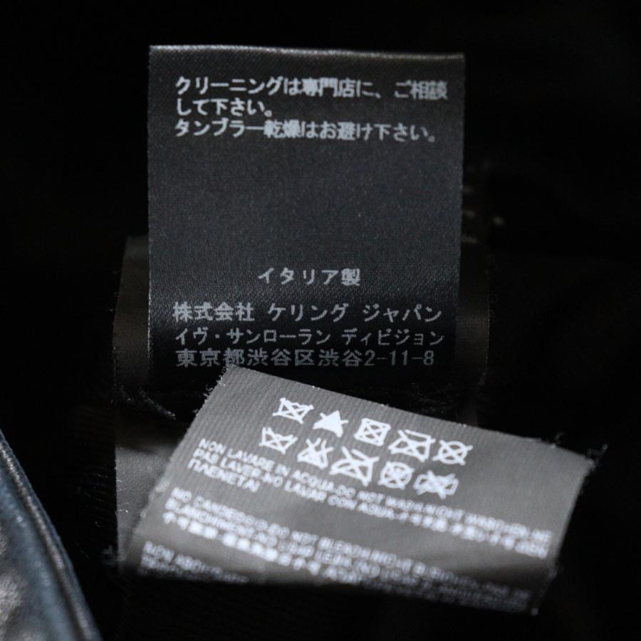 サンローランパリ 15AW クラシックモーターサイクル ライダース