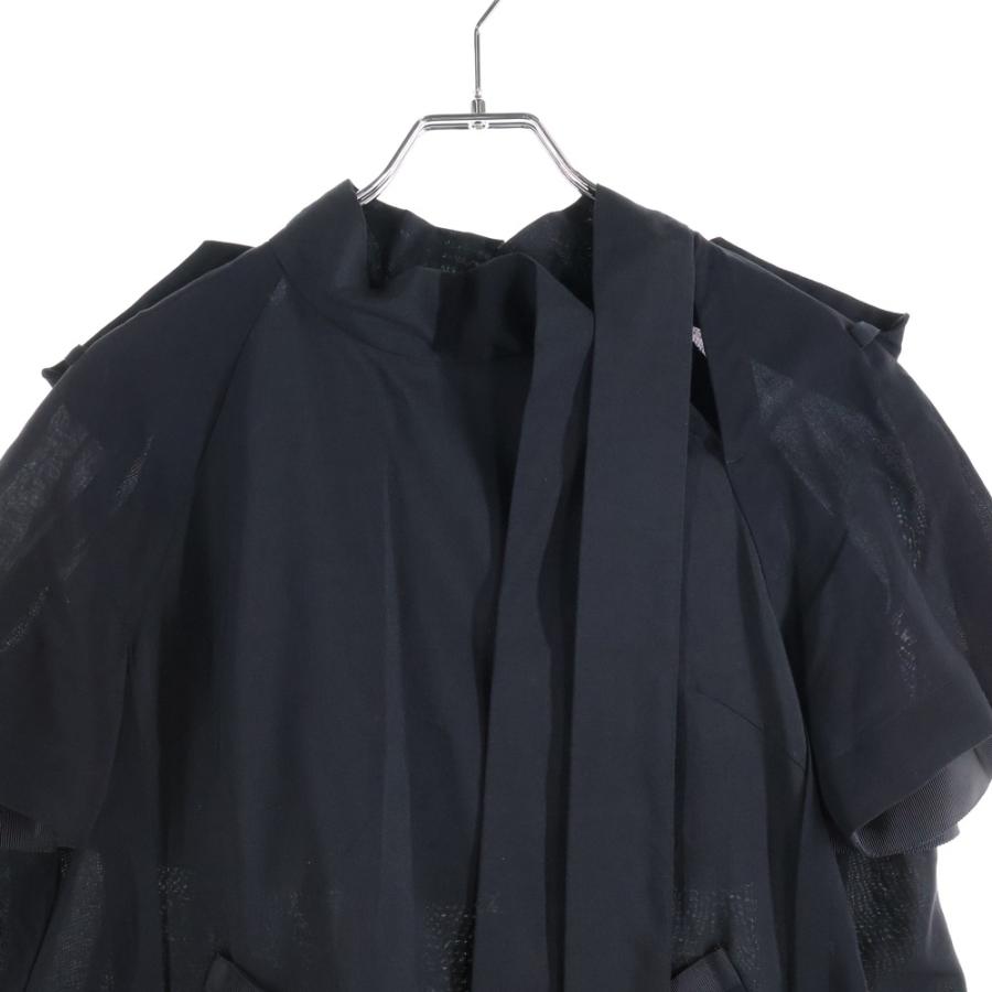 sacai（サカイ） 21SS Suiting Pullover スーチング プルオーバー 半袖