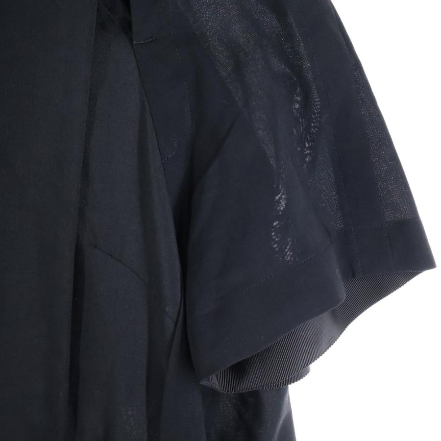 sacai（サカイ） 21SS Suiting Pullover スーチング プルオーバー 半袖