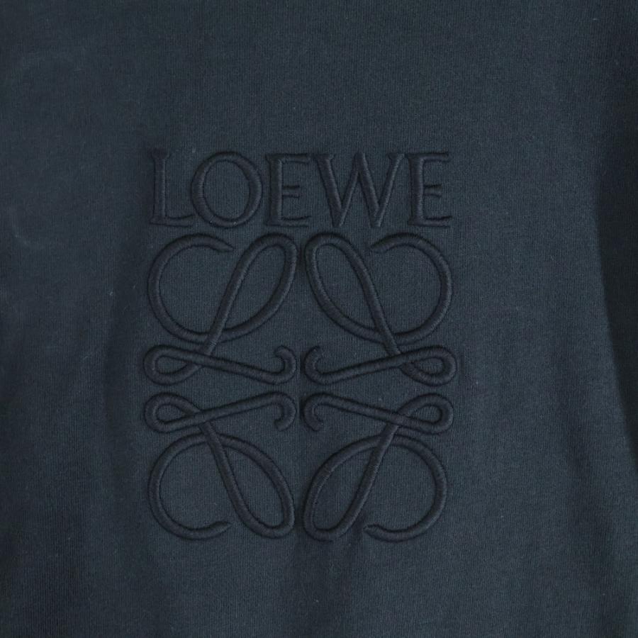 LOEWE ロエベ アナグラムロゴ クルーネック長袖Tシャツ カットソー 