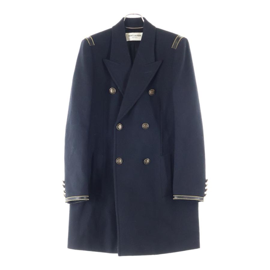 SAINT LAURENT PARIS サンローランパリ ナポレオン 6B ウール ダブル