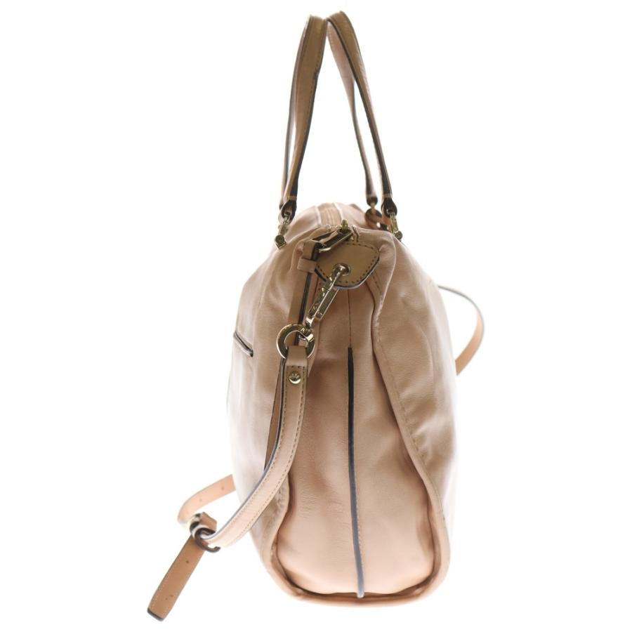 COACH（コーチ） ロゴプレート 2WAY レザーショルダーバッグ
