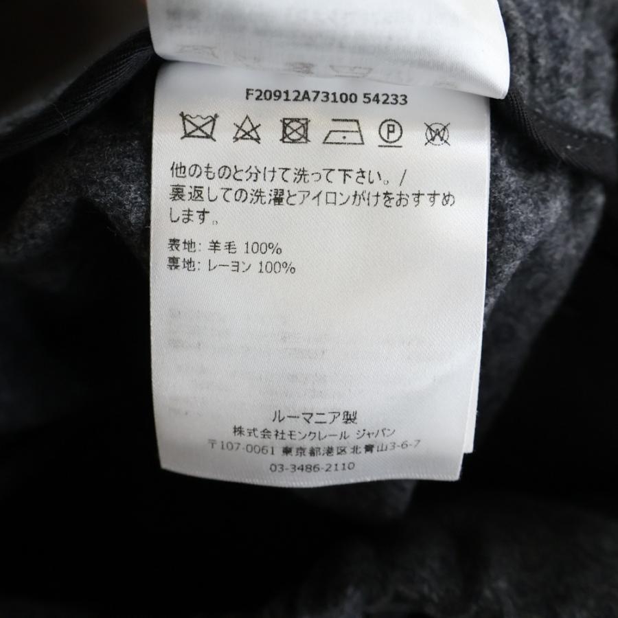 MONCLER（モンクレール） 20AW PANTALONE SPORTIVO ラバーロゴパッチ