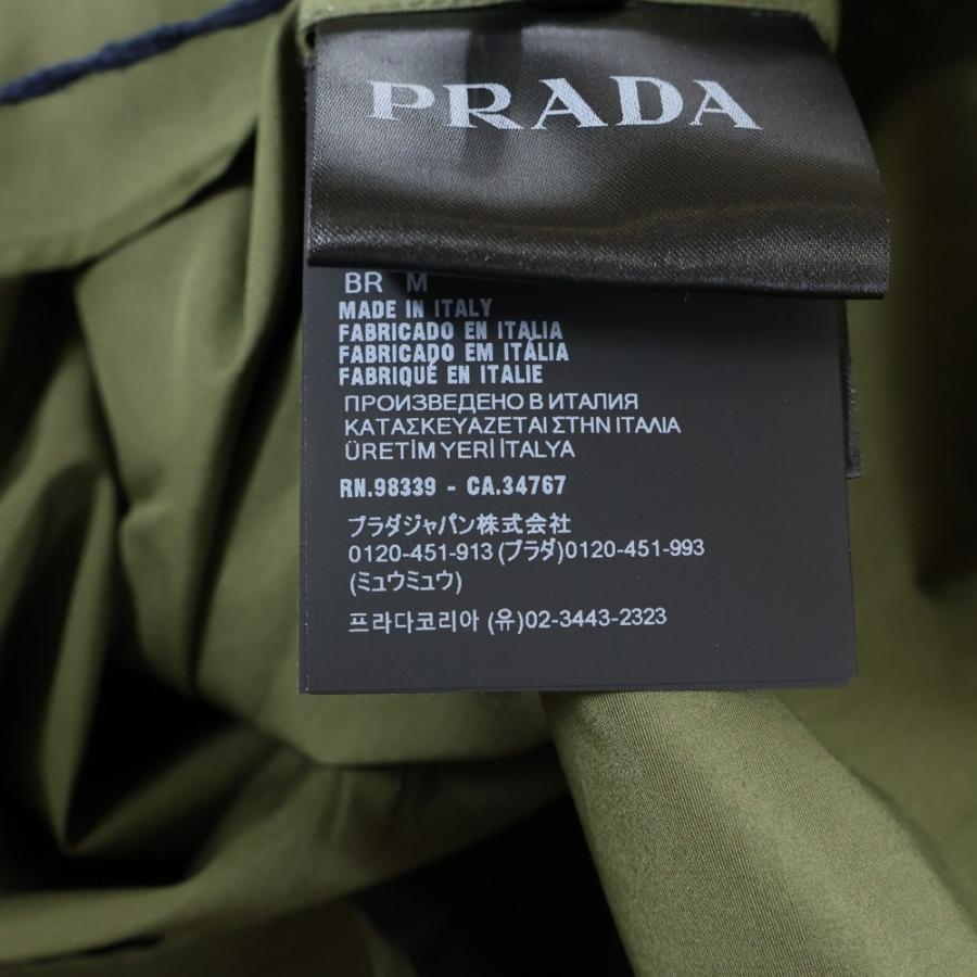 PRADA（プラダ） トライアングル ロゴ 三角プレート 長袖 シャツ