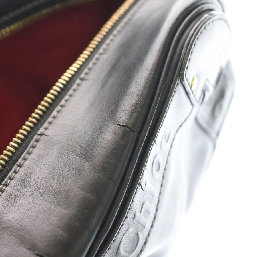 Chloe（クロエ） エデン フリンジ レザーショルダーバッグ ブラック 01