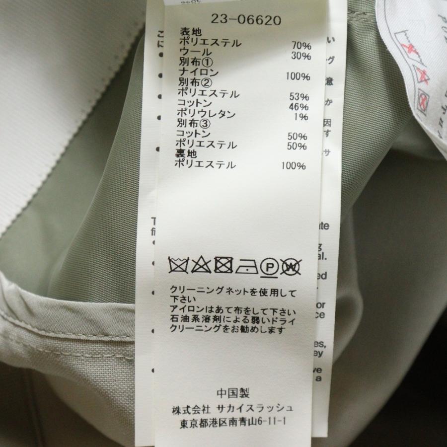 sacai（サカイ） 23SS Suiting X Nylon Twill Pullover ナイロン