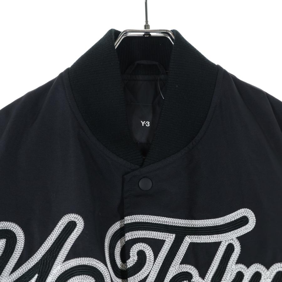 Y-3 ワイスリー TEAM JACKET BLACK チームジャケット ロゴデザイン 