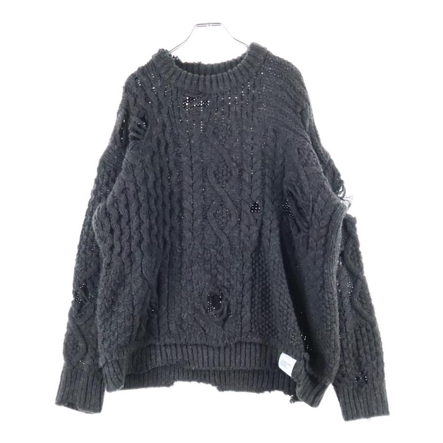 NEIGHBORHOOD（ネイバーフッド） 23AW PATCHWORK SAVAGE SWEATER
