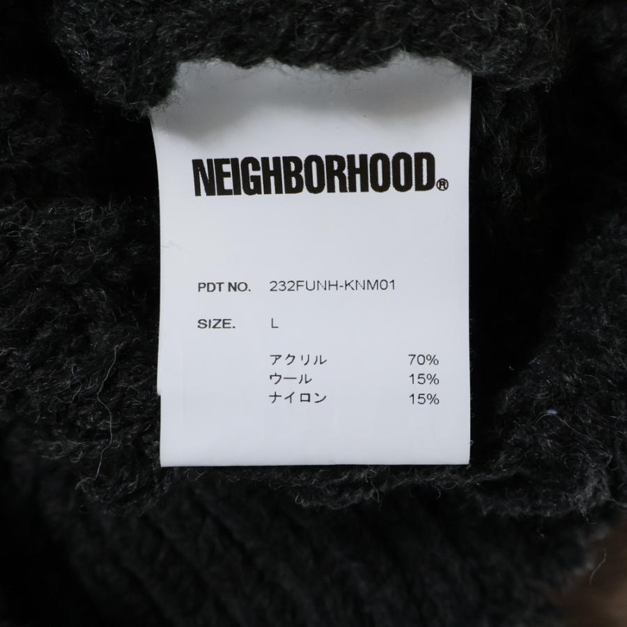 NEIGHBORHOOD（ネイバーフッド） 23AW PATCHWORK SAVAGE SWEATER 