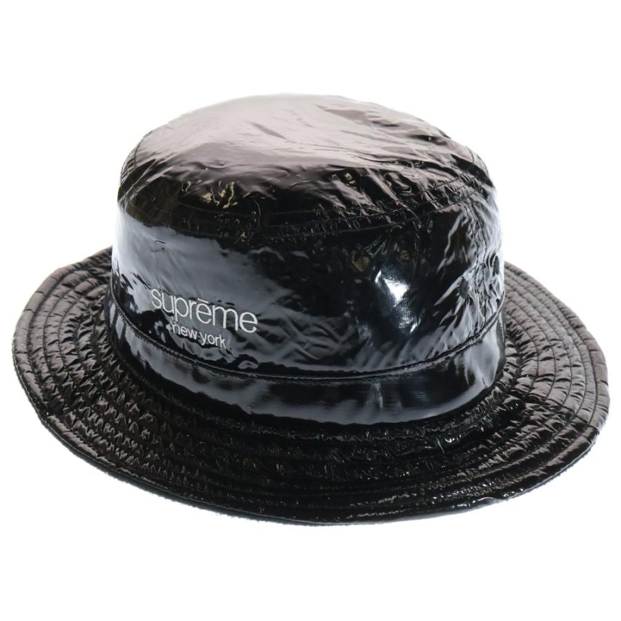美品 即日発送 Supreme バケットハット M ブラック/グレー supreme バケットハット ブラック・グレー