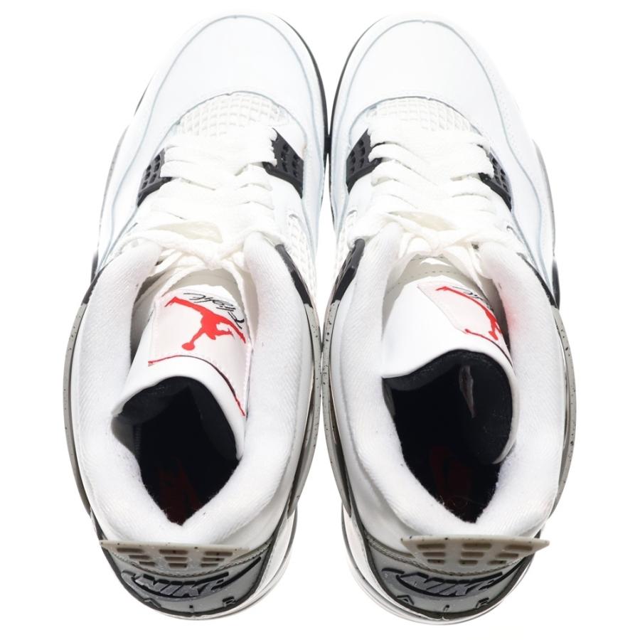 NIKE（ナイキ） AIR JORDAN 4 RETRO WHITECEMENT エアジョーダン4 