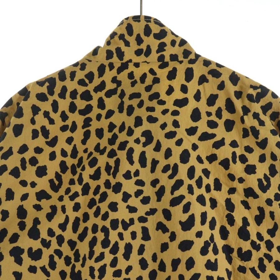 WACKO MARIA ワコマリア 23SS ×GRAMICCI GRAMICCI / LEOPARD OPEN COLLAR SHIRT【KHAKI】｜WACKO MARIA