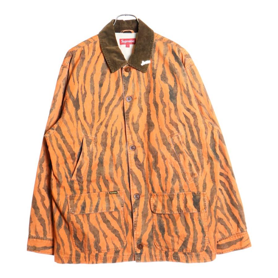 Supreme（シュプリーム） 21SS Barn Coat Tiger Stripe タイガー