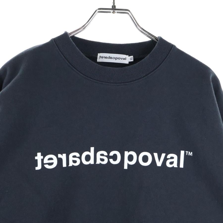 CABARET POVAL キャバレーポバール Logo Crewneck ロゴクルーネック