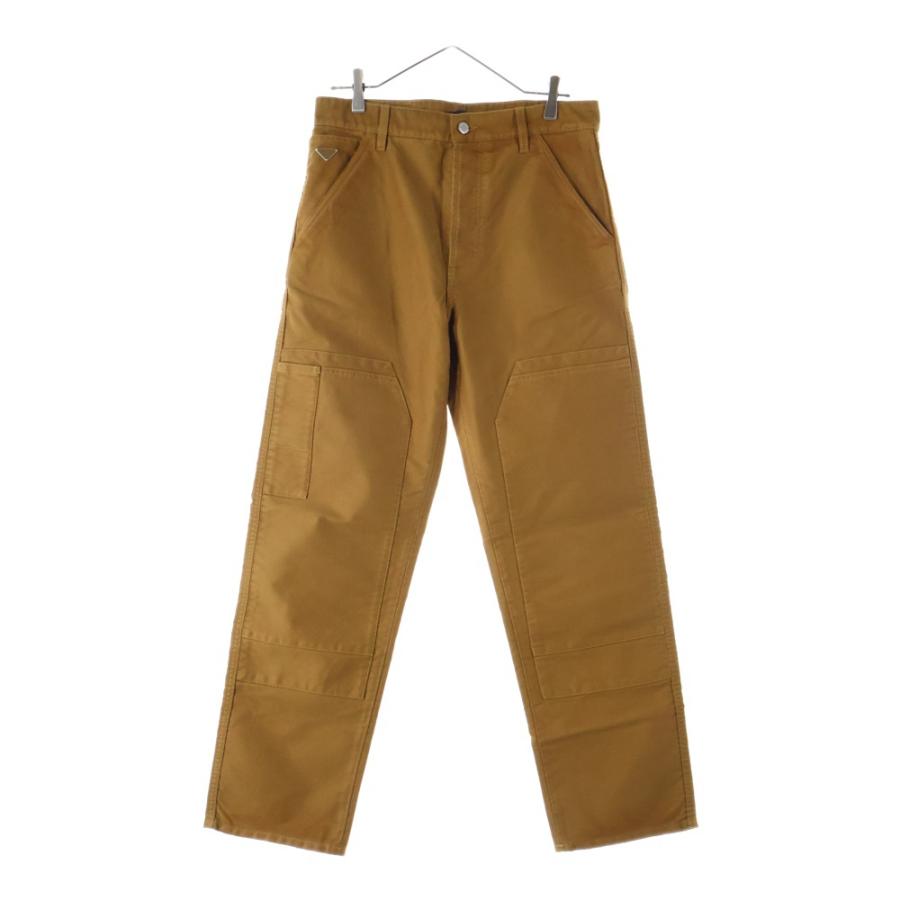 PRADA（プラダ） 24AW MOLESKIN PANTS LIGHT BROWN モールスキン