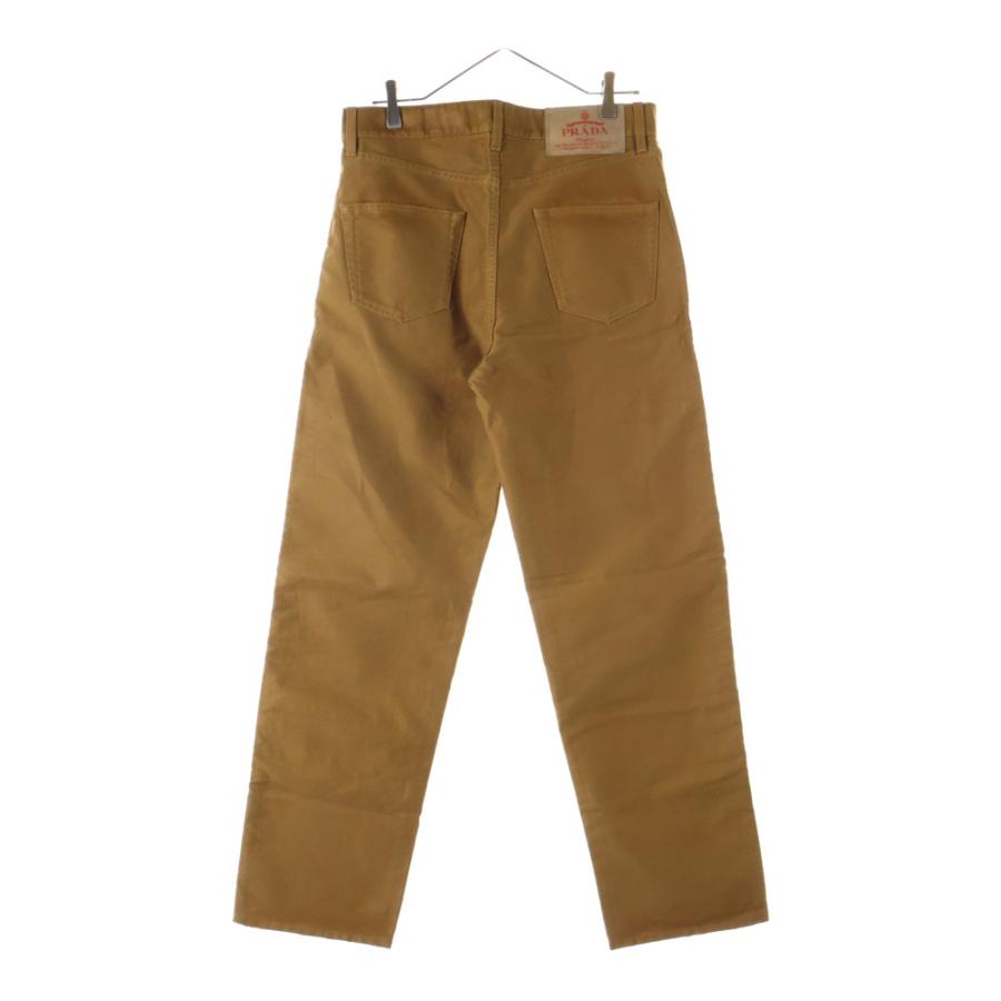 PRADA（プラダ） 24AW MOLESKIN PANTS LIGHT BROWN モールスキン