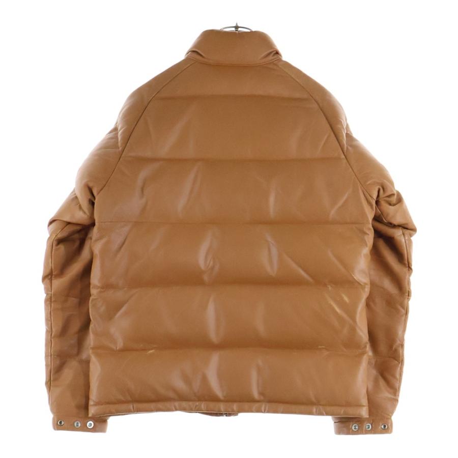 A BATHING APE（アベイシングエイプ） LEATHER CLASSIC DOWN JACKET