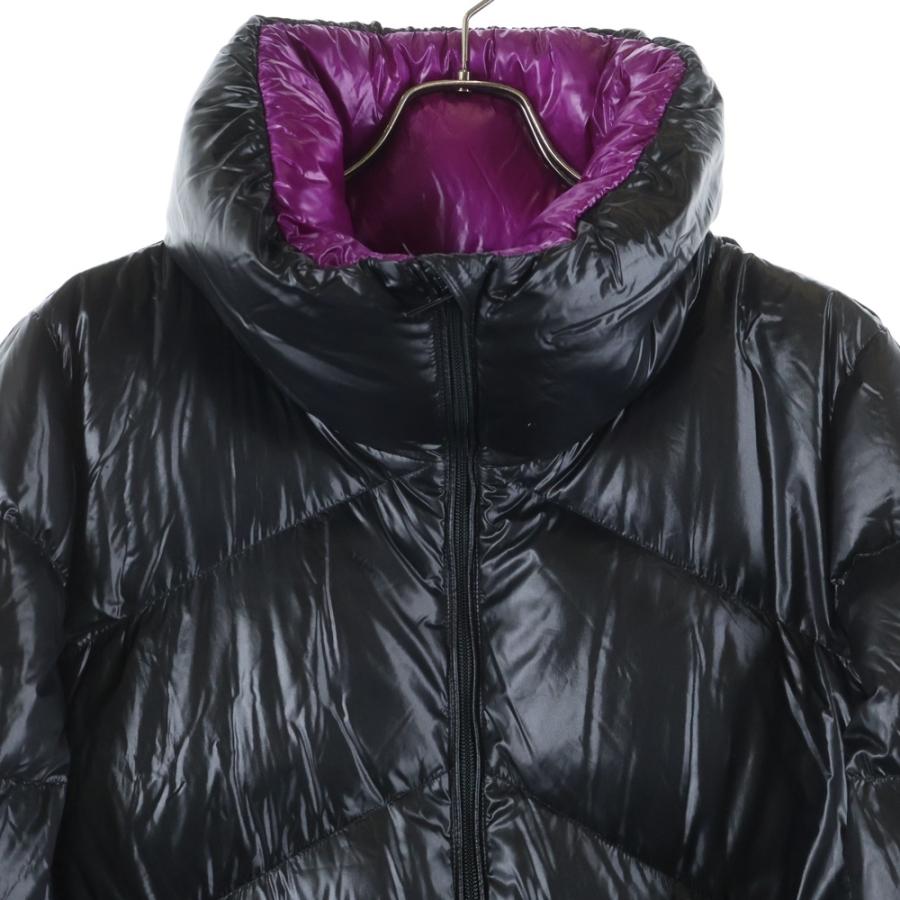 【極美品】TATRAS 22年製 LIBETTE ブラック×パープル 03 L TATRAS（タトラス） 22AW LIBETTE リベッテ ハイネック ダウン