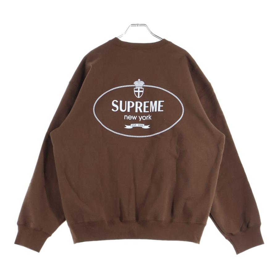 Supreme（シュプリーム） 24AW Crest Crewneck クレストロゴプリント