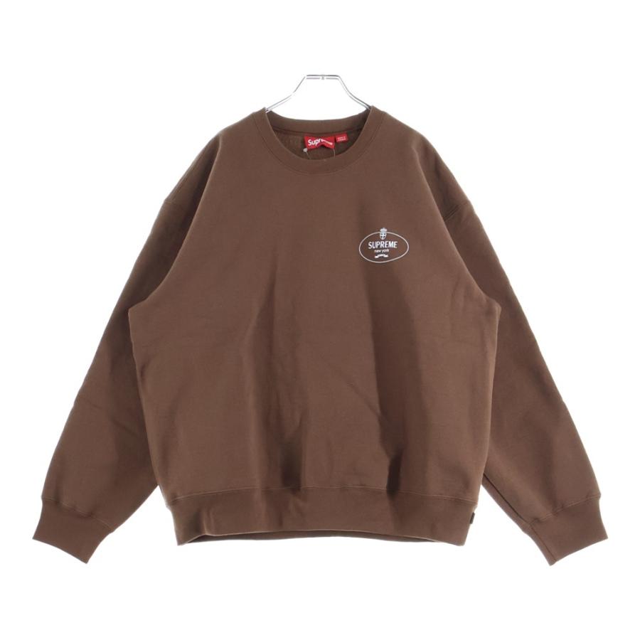 Supreme（シュプリーム） 24AW Crest Crewneck クレストロゴプリント
