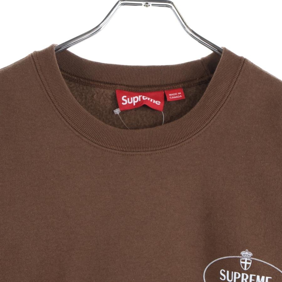 Supreme（シュプリーム） 24AW Crest Crewneck クレストロゴプリント