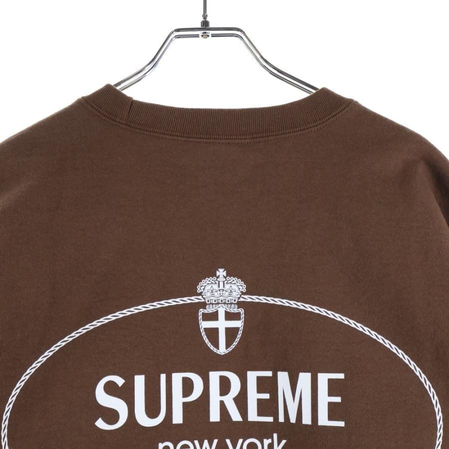 Supreme（シュプリーム） 24AW Crest Crewneck クレストロゴプリント