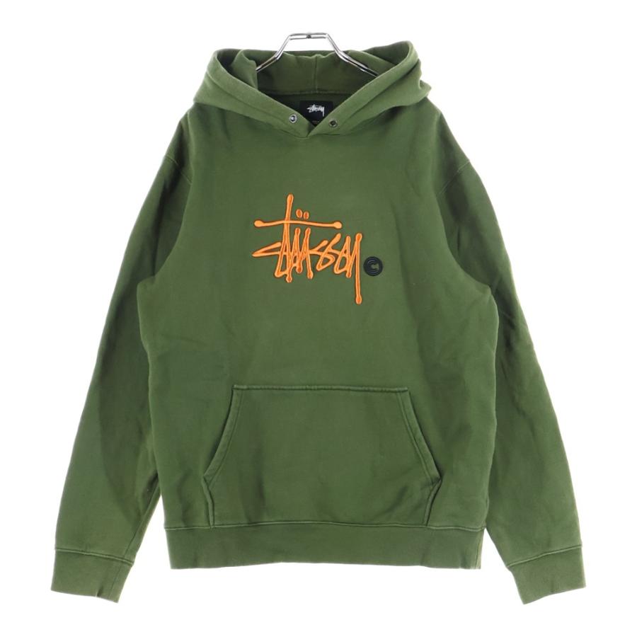 STUSSY（ステューシー） ロゴエンブロイダリー フーディ プルオーバー