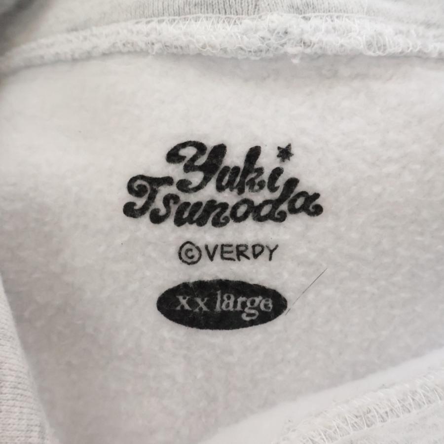 VERDY ベルディ ×YUKI TSUNODA HOODIE フロントキャラクタープリント