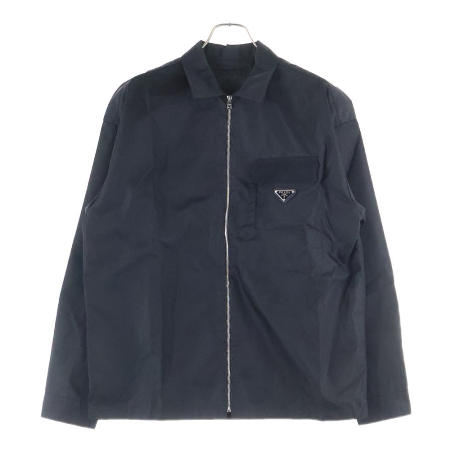PRADA（プラダ） 24SS Triangle Logo Re-Nylon Zip Up Jacket