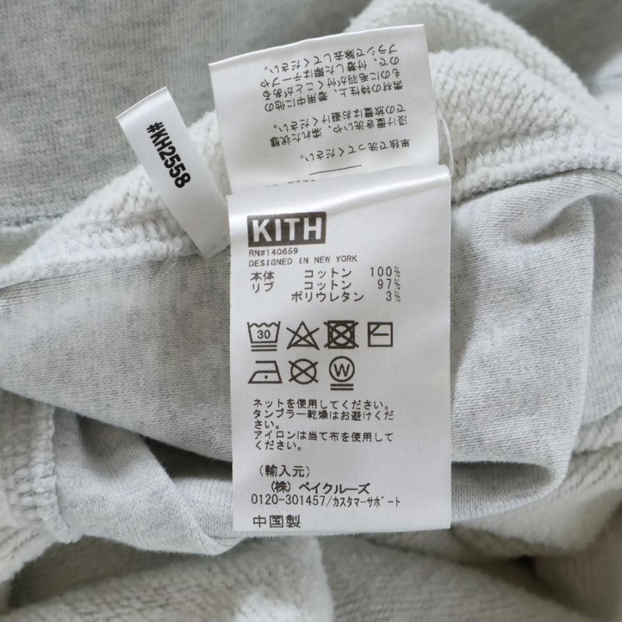 KITH（キス） WILLIAMS III HOODIE ウィリアム 胸エンブロイダリー