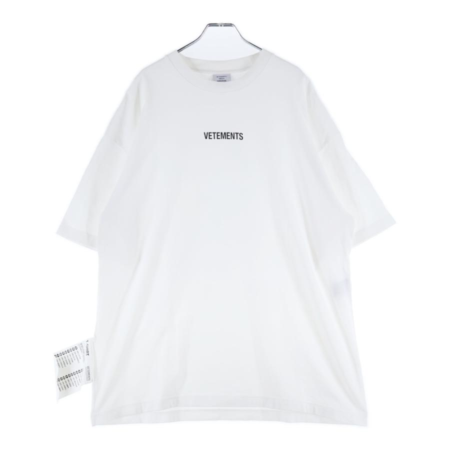 VETEMENTS（ヴェトモン） 19AW BIG TAG LOGO T-SHIRT ビッグタグ