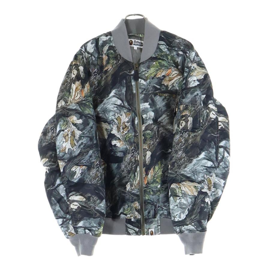 A BATHING APE（アベイシングエイプ） TREE EDGE CAMO BOMBER JACKET