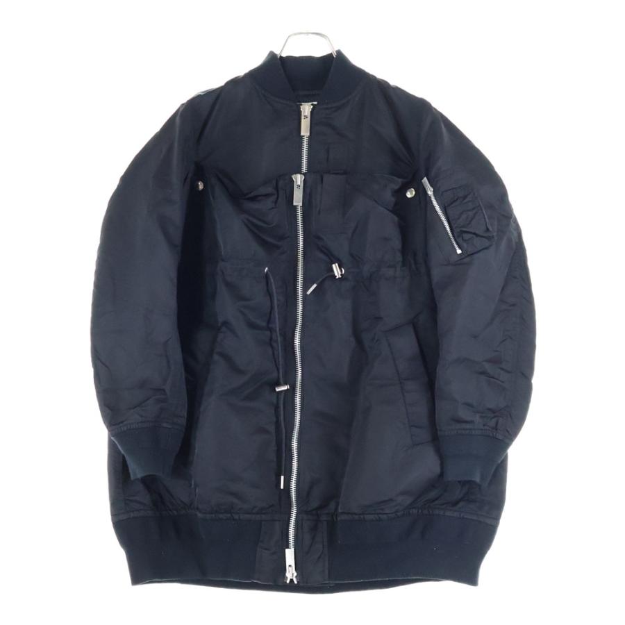 sacai（サカイ） 22AW NYLON TWILl BLOUSON MA‐1 ナイロン ツイル