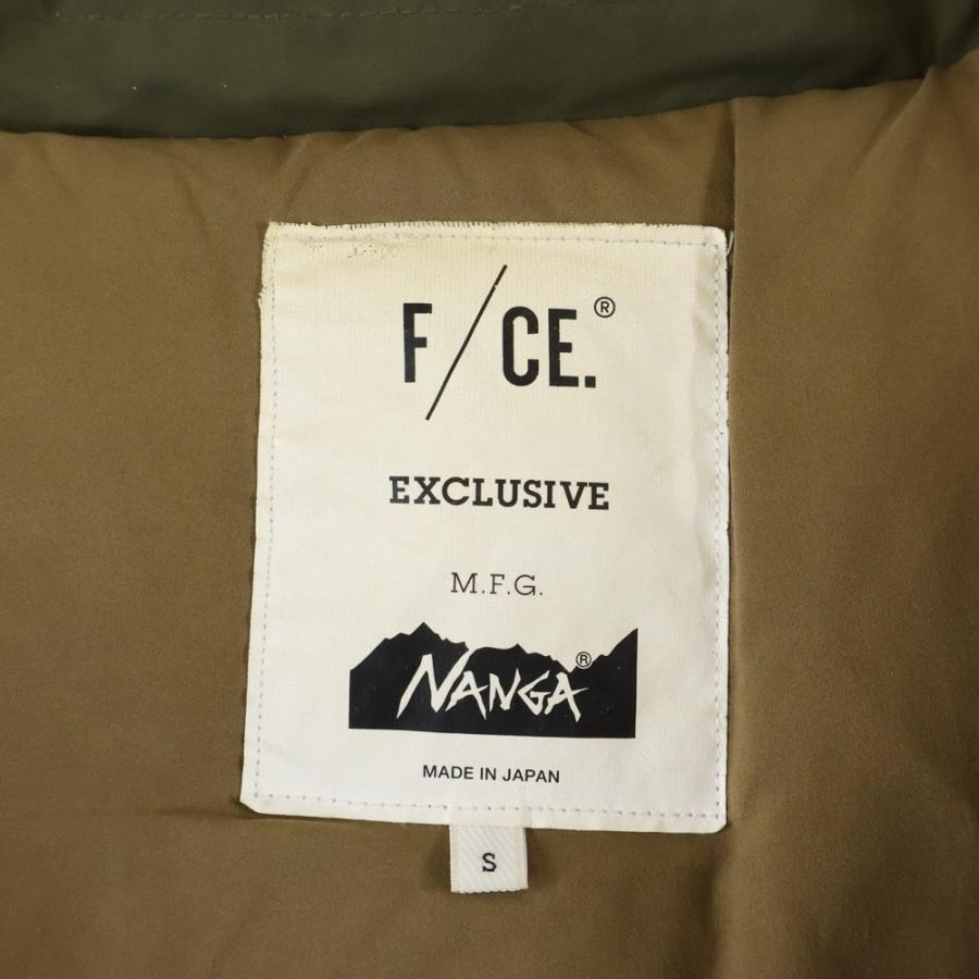 F/CE. NANGA ダブルネーム N3Bダウンジャケット カーキ　XL F/CE. & NANGA 】 エフシーイー&ナンガ N3B Type Down JK N3Bタイプ