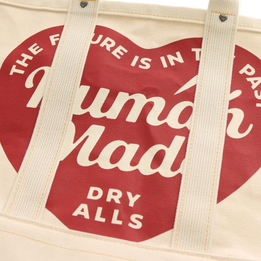 HUMAN MADE トートバッグ 生成り キャンバス 新品未使用 正規品 HUMAN MADE（ヒューマンメード） ヒューマンメイド 25SS CANVAS TOTE