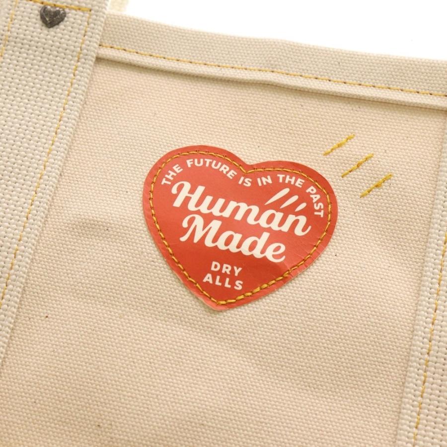 HUMAN MADE ヒューマンメイド ハートロゴ 25ss トートバ HUMAN MADE（ヒューマンメード） ヒューマンメイド 25SS CANVAS TOTE