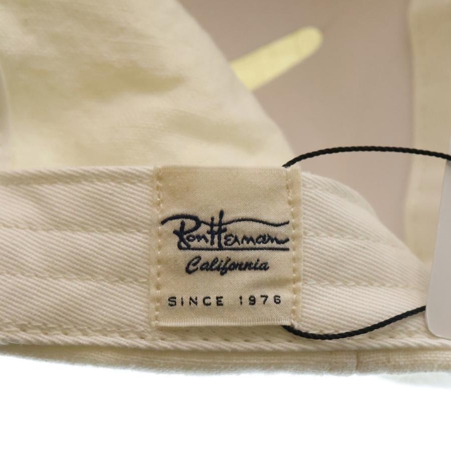 Ron Herman（ロンハーマン） ロゴ刺繍 6パネル ベースボールキャップ