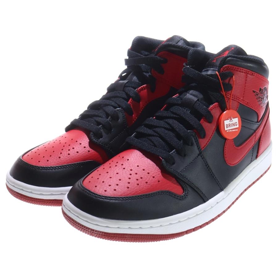 NIKE（ナイキ） AIR JORDAN 1 MID BRED エアージョーダン ブレッド