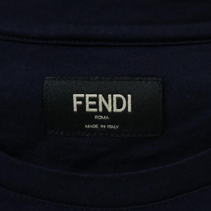 FENDI（フェンディ） フロントロゴデザイン クルーネック カットソー